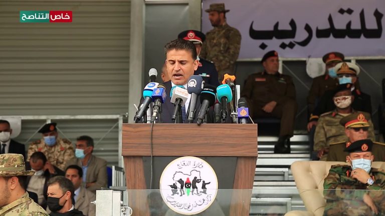 صلاح الدين النمروش – وزير الدفاع الليبي – نعم نكره الحرب ولكن إن فرضت علينا سنخوضها بكل ما أوتينا من قوة وعزم وبأس