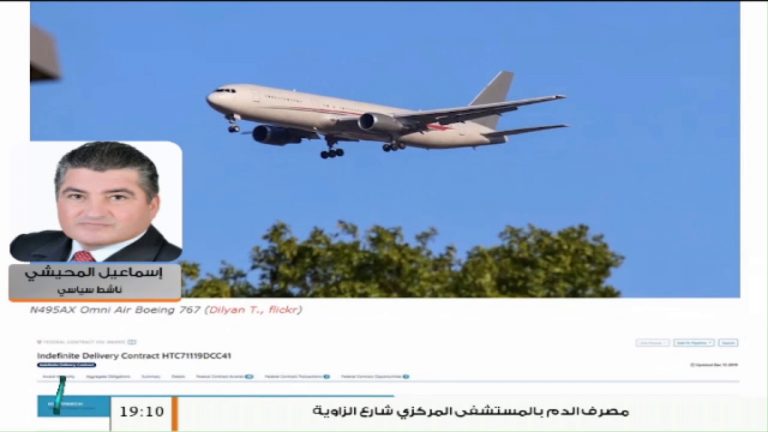 إسماعيل المحيشي/ محلل سياسي: حول تصريحات منظمة “آرمز ووتش” بارتفاع عدد الرحلات الجوية بين بنغازي والولايات المتحدة، المزيد في سياق المداخلة