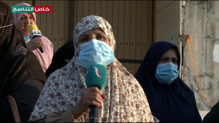 عدسة التناصح ترصد جانباً من وقفة احتجاجية لرابطة أمهات الشهداء اليوم السبت بمدينة مصراتة