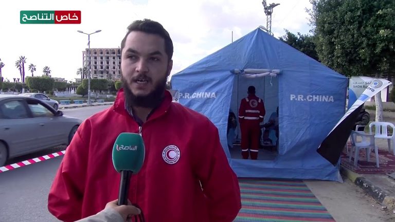 عدسة التناصح |علي العموري/ عضو الهلال الأحمر الليبي: حملة تبرع بالدم برعاية راديو صدى متميزة، و نتمنى استمرار مثل هذه الحملات