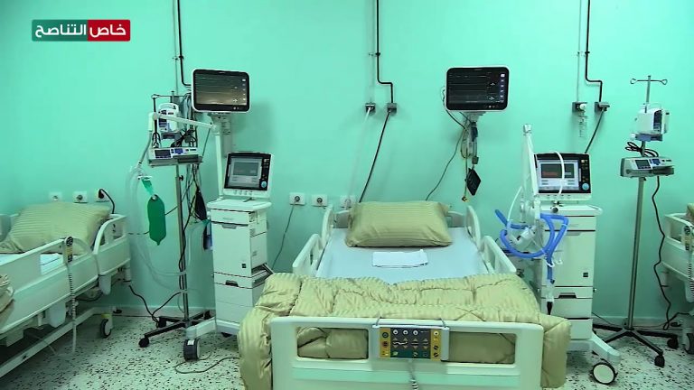 عدسة التناصح – جانب من افتتاح مركز العزل الصحي اليوم الأربعاء بمنطقة أبو صرة بمدينة الزاوية