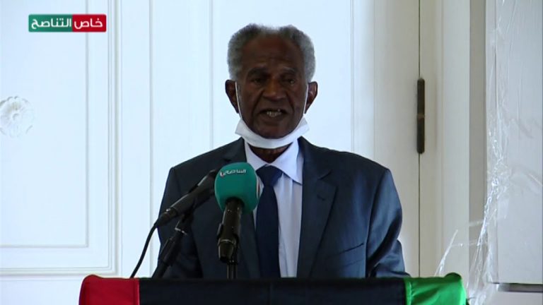 ( واحفظ لأبناء بنغازي طرابلسا … واحرسهما من يد تسعى ليفترقوا )