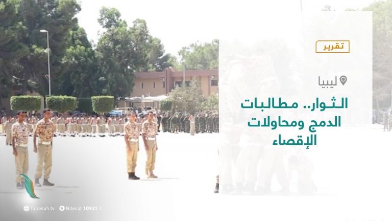 تقرير – تغطية إخبارية – الثوار.. مطالبات الدمج ومحاولات الإقصاء – 23-  12 – 2020