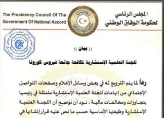 اللجنة الاستشارية: لم تخصص لنا ميزانية أو ذمة مالية ومهمة اللجنة تقديم المشورة