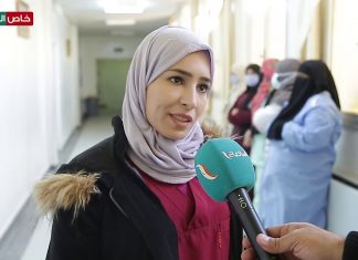 انتصار العزومي/ دكتورة نساء وولادة بمستشفى مزدة العام: نطلب من وزارة الصحة توفير المعدات والمواد الطبية والأدوية لأن المستشفى لا يمتلك أبسط المواد الطبية وهي القفاز الطبي والكمامات