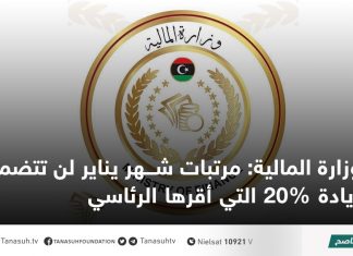 وزارة المالية: مرتبات شهر يناير لن تتضمن زيادة 20% التي أقرها الرئاسي