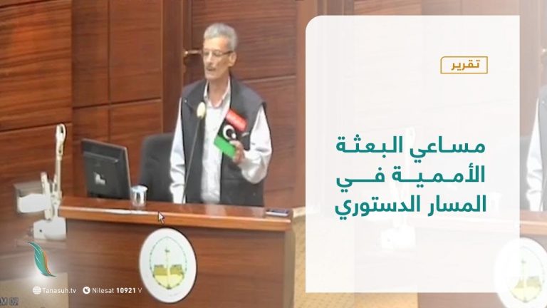 تقرير – تغطية خاصة – مساعي البعثة الأممية في المسار الدستوري – 14 – 02 – 2021