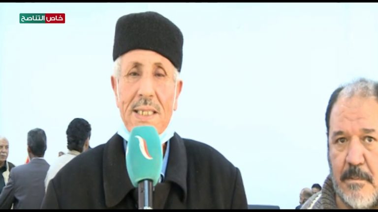 محمد أحمد/ عضو مجلس أعيان وحكماء مصراتة: إخواننا من الجنوب أنتم في ذات الرمال مع إخوتكم من أجل التحاور بخصوص ليبيا وأن لثورة فبراير خطين متوازين ونحن نرفض مشروع المجرم حفتر