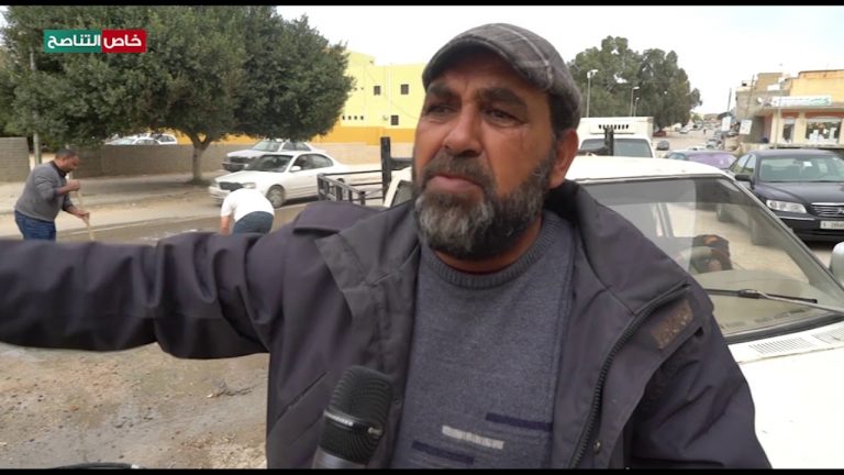 مصطفى محمد/ أحد المشاركين بالحملة: هذه حملة تطوعية من شباب ترهونة ونحن نقوم بهذه الحملة لأنها واجب وطني