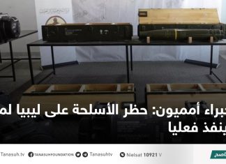 خبراء أمميون: حظر الأسلحة على ليبيا لم ينفذ فعليا