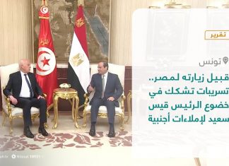 تقرير – عبر الحدود – قبيل زيارته لمصر.. تسريبات تشكك في خضوع الرئيس قيس سعيد لإملاءات أجنبية | 15 – 04 – 2021