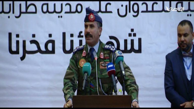 عميد طيار محمد قنونو/ المتحدث باسم الجيش الليبي: لن نسمح بإعادة عسكرة الدولة ولن نسمح بإعادة دواعش المال العام