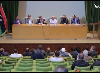 عدسة التناصح | رئيس الحكومة عبد الحميد الدبيبة في اجتماعه مع نواب وأعيان تاجوراء: “مسألة رفع الدعم عن المحروقات قضية رأي عام ولن يتم اتخاذ أي إجراء فيها دون الرجوع للشعب “