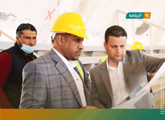 وزير الرياضة بحكومة الوحدة الوطنية يزور مجمع رجب عكاشة