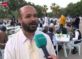 عز الدين أحمد شعيب/ وكيل كلية الدعوة الإسلامية: حضور طلبة كلية الدعوة الإسلامية لمأدبة الإفطار الجماعي اليوم دليل على الترابط والتراحم بينهم والذي اكتسبوه من المنهج الوسطي الذي تعلموه في كلية الدعوة الإسلامية