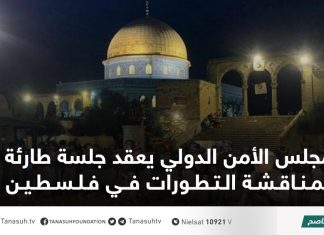 مجلس الأمن الدولي يعقد جلسة طارئة لمناقشة التطورات في فلسطين