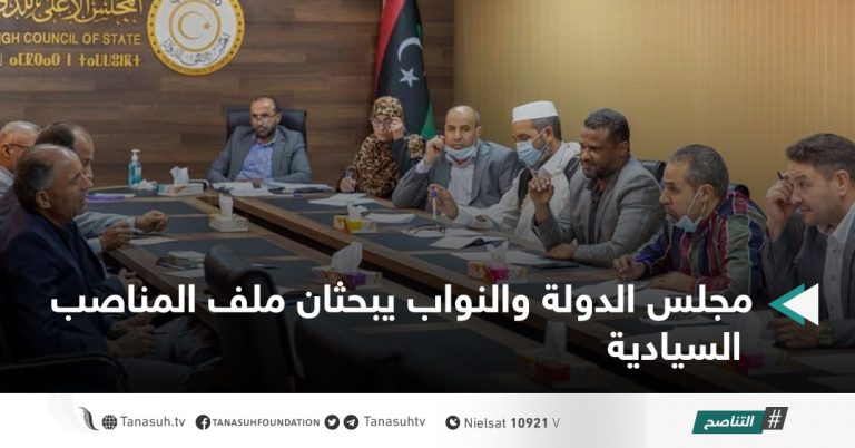 مجلس الدولة والنواب يبحثان ملف المناصب السيادية