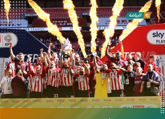 برينتفورد يتأهل للدوري الإنجليزي الممتاز للمرة الأولى في تاريخه بفوزه سوانسي