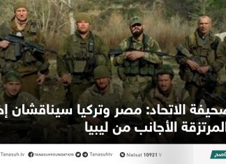 صحيفة الاتحاد: مصر وتركيا سيناقشان إخراج المرتزقة الأجانب من ليبيا