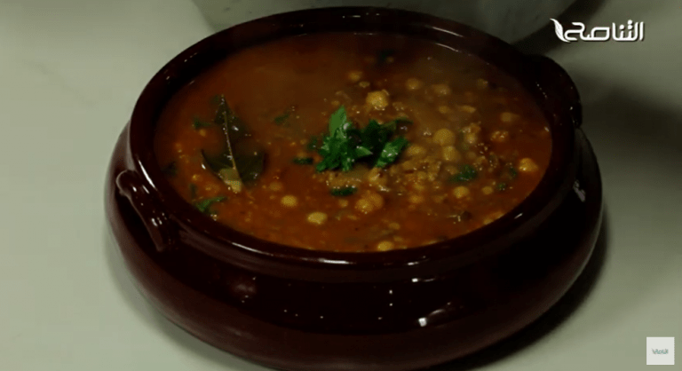 شوربة الحريرة… وصفات كتاب #سفرتنا