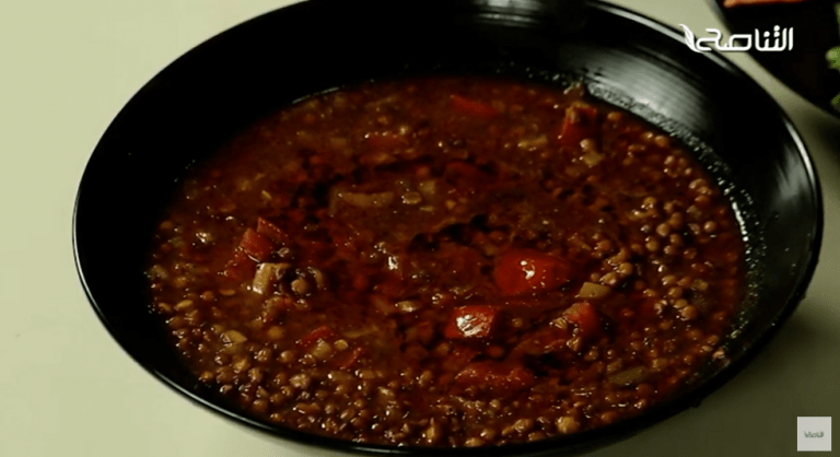 شوربة العدس الأسود… وصفات كتاب #سفرتنا