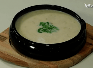 شوربة الفطر مع الدجاج… وصفات كتاب #سفرتنا