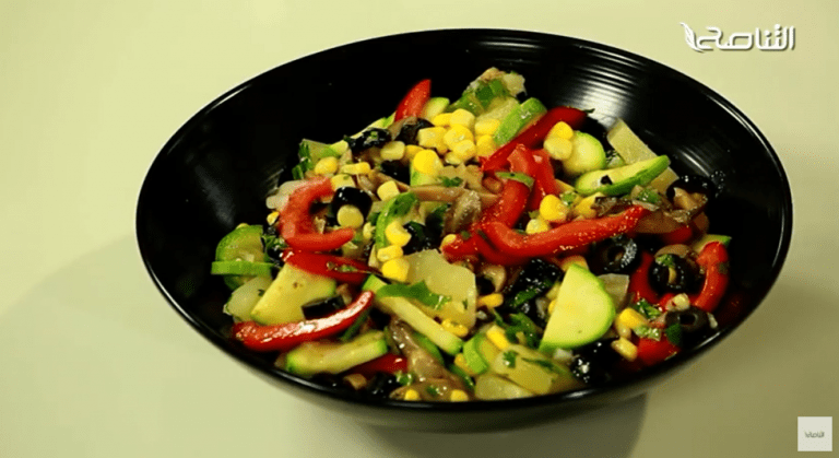 سلطة منعشة… وصفات كتاب #سفرتنا