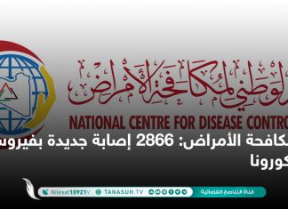 مكافحة الأمراض: 2866 إصابة جديدة بفيروس كورونا