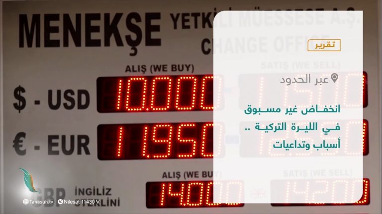تقرير – عبر الحدود | انخفاض غير مسبوق في الليرة التركية .. أسباب وتداعيات | 23 – 11 – 2021