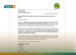 “الـCAF يؤكد تأهل الأهلي طرابلس*