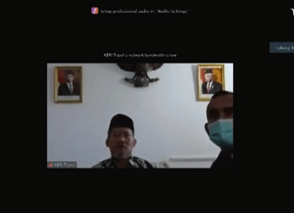 كلمة القائم بالأعمال الأندونيسي محمد عمّـار معروف بمناسبة مرور عام على افتتاح مركز الشيخ علي الغرياني للكتاب