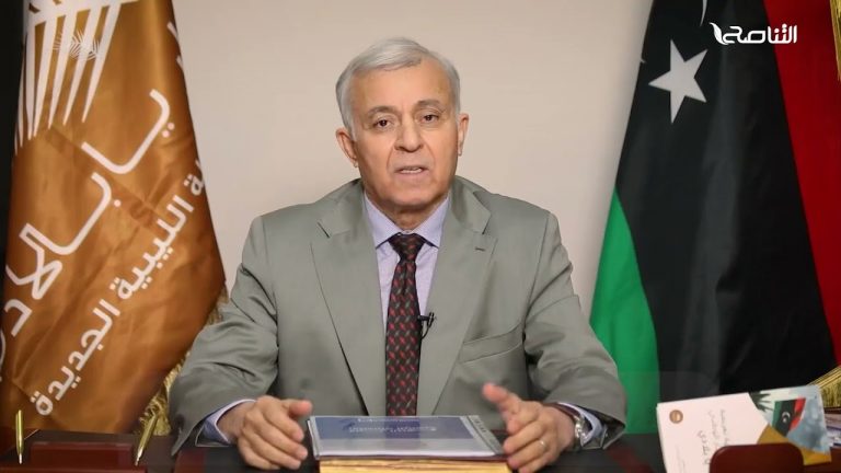 كلمة المرشح الرئاسي نوري أبو سهمين رئيس تيار يابلادي بعد إلغاء المحكمة قرار المفوضية العليا للانتخابات استبعاده من الانتخابات، وعودته مجدداََ للسباق الرئاسي