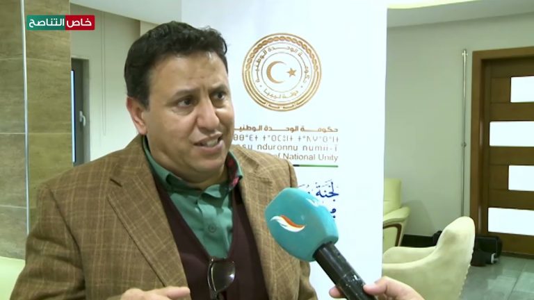 خاص التناصح | فتحي تربل/ رئيس لجنة مهجري بنغازي: قامت لجنة مهجري بنغازي بالتنسيق مع صندوق دعم الزواج بتنظيم هذه الاحتفالية لتسليم الصكوك للمستفيدين