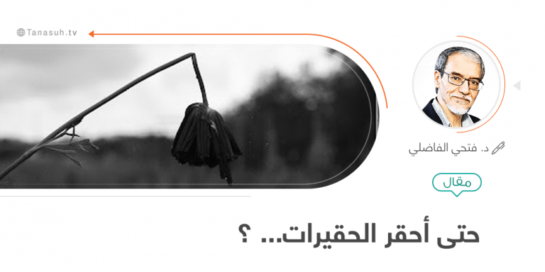 حتى أحقر الحقيرات… ؟