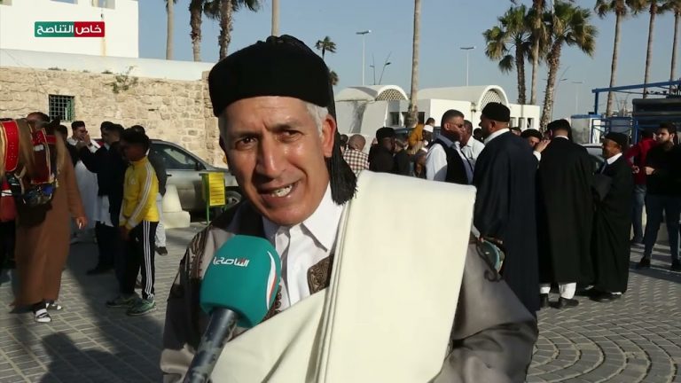 عدسة التناصح| لقاء مع “أحمد الجرنازي” أحد المشاركين اليوم في احتفالية اليوم الوطني للزي الليبي التقليدي بالمدينة القديمة طرابلس