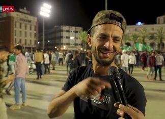 عدسة التناصح | ترصد احتفالات جماهير النادي الأهلي طرابلس الليلة بعد بلوغه نصف نهائي كأس الكونفيدرالية بفوزه المستحق على نظيره الاتحاد بهدف دون مقابل | 24 – 4 – 2022