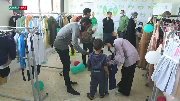 عدسة التناصح | افتتاح سوق عطاء الخيري لأطفال الأورام بمشتشفى طرابلس التعلمي.