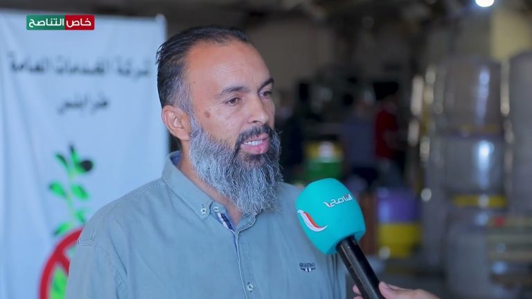 عدسة التناصح | لقاء مع م. محمود الكلباش / مدير إدارة الإنتاج بشركة الخدمات العامة في زيارة ميدانية لإدارة الإنتاج بشركة الخدمات العامة طرابلس.