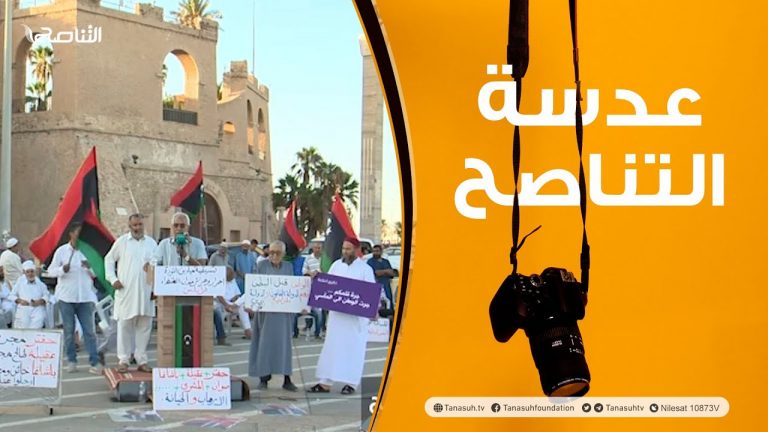 عدسة التناصح | مظاهرة بميدان الشهداء بعنوان: نعم للانتخابات لا للتحشيدات لا للحروب