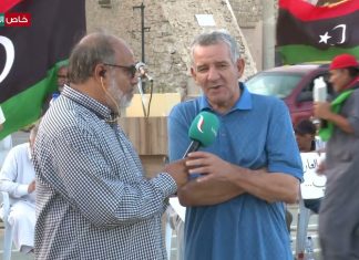 عدسة التناصح| لقاء مع د. عبدالله المقيرحي – عضو هيئة التدريس بالجامعة العلمية وأحد أحرار ميدان الشهداء خلال مظاهرة تستنكر ما حدث من اشتباكات وترويع المدنيين من قبل الانقلابيين داخل العاصمة وتطالب بالانتخابات البرلمانية.