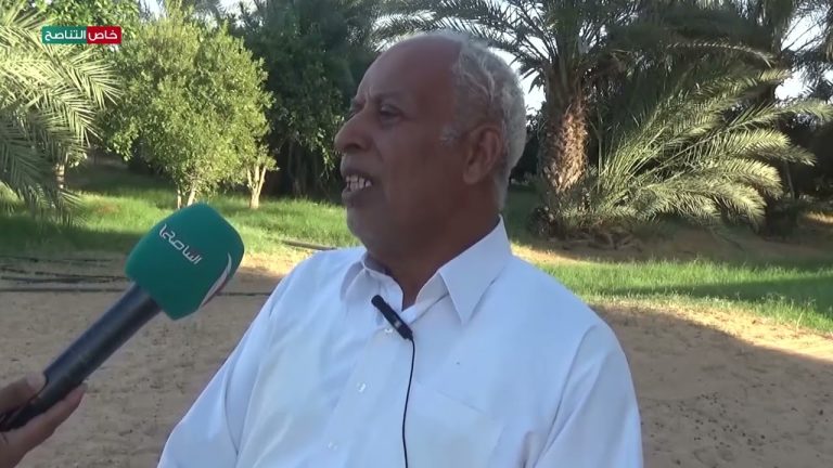 خاص التناصح | لقاء مع خليفة محمد الدويني أحد مزارعي شجر النخيل بمنطقة قصر بن غشير