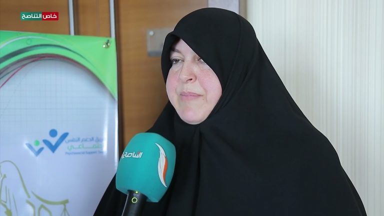 عدسة التناصح | الداعية الإسلامية “إيمان المغيربي” خلال الملتقي العلمي “المرأة وحقوقها من منظور إسلامي شامل”: “تحدثنا عن المكانة العظيمة للمرأة في ديننا الحنيف، وحمايتها من المعاهدات والمواثيق التي لا تتناسب مع شريعتنا ..”