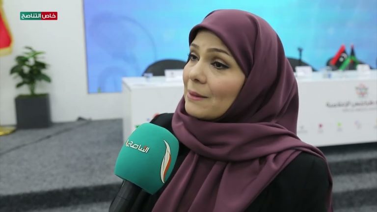 عدسة التناصج | عواطف الطشاني – عضو اللجنة التنظيمية لاحتفالية طرابلس عاصمة الاعلام العربي 2022.
