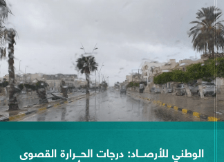 الوطني للأرصاد: درجات الحرارة القصوى تتراوح ما بين (10-17)مْ على أغلب المناطق