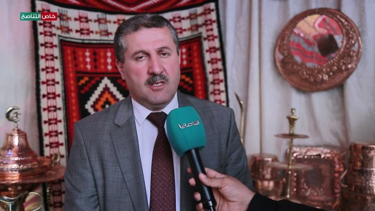 عدسة التناصح | وكيل وزارة السياحة والصناعة التقليدية – نصر الدين الفزاني: هدف البازار بشكل أساسي هو إظهار المنتوجات والصناعات التقليدية الموجودة في ليبيا وخاصة مدينة طرابلس القديمة.