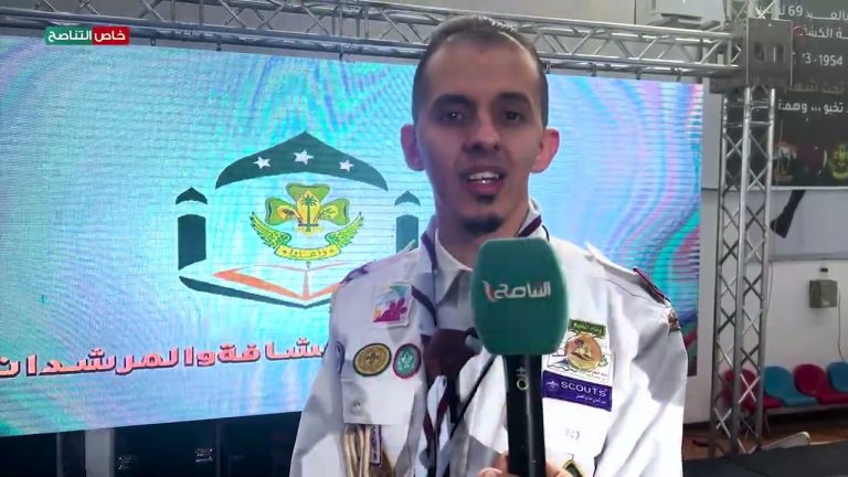 خاص التناصح | لقاء مع عبدالعزيز كريمة قائد فوج الزاوية للكشافة والمرشدات في احتفال فوج الزاوية للكشافة والمرشدات بالعيد 69 للحركة الكشفية الليبية