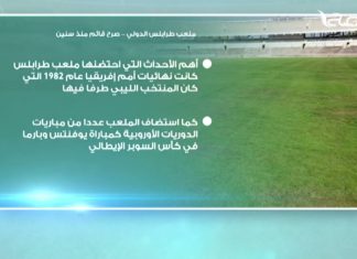 ملعب طرابلس الدولي .. صرح قائم منذ سنين