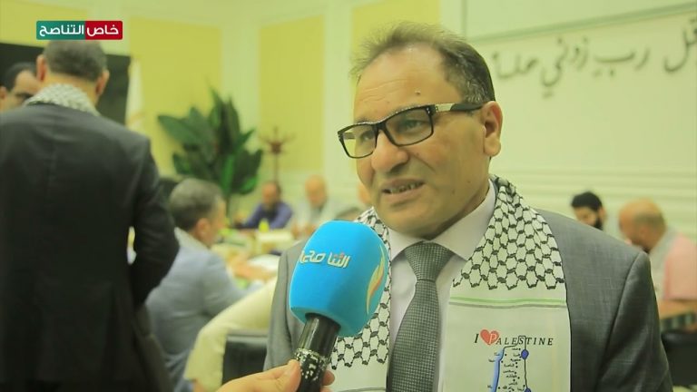 خاص التناصح | عمران القيب/ وزير التعليم العالي: حكومة الوحدة الوطنية دعمت الشعب الفلسطيني بمنحها للطلبة الفلسطينيين في ليبيا بطاقات المنحة الدراسة إسوة بالطلبة الليبيين