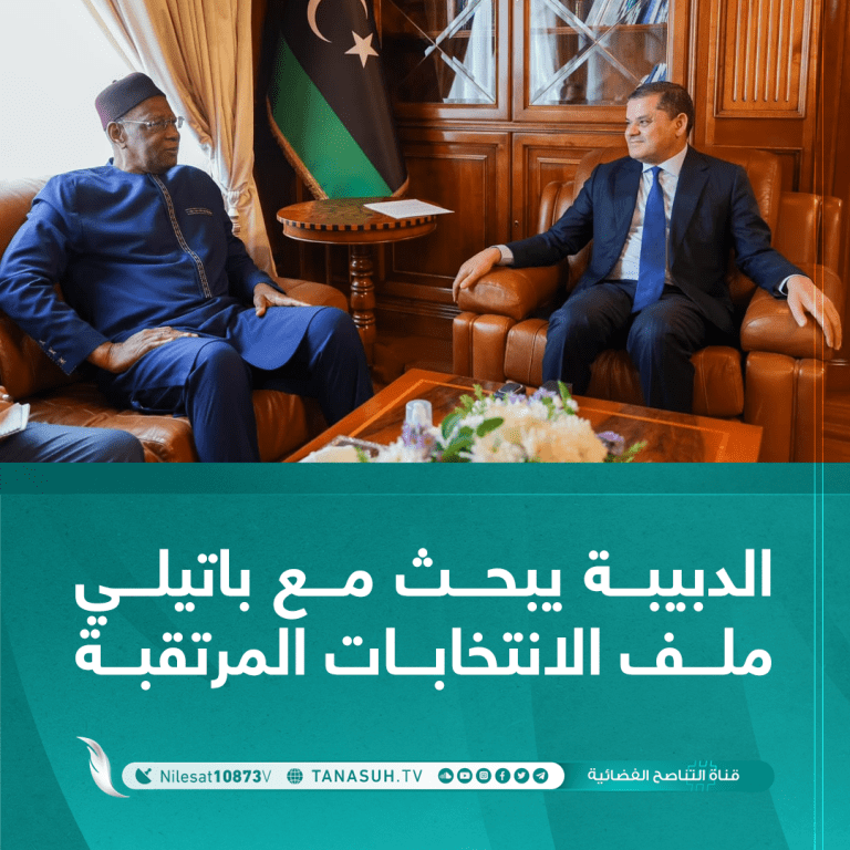 الدبيبة يبحث مع باتيلي ملف الانتخابات المرتقبة