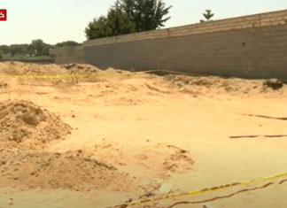 عدسة التناصح ترصد الموقع الأثري المكتشف مؤخرا في مدينة الزاوية